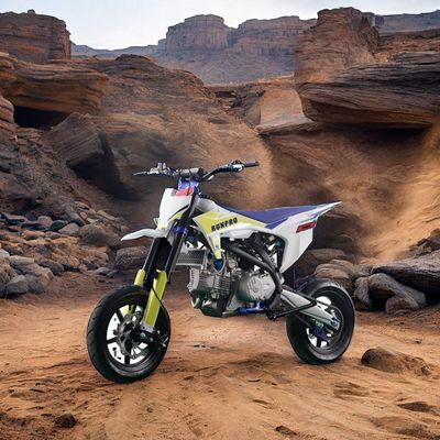 Максимальная нагрузка 150кг Супермотор 190cc Газовый Грязный Велосипед Мотор 12'12' На дороге Шины Газовый Мотоцикл для взрослых