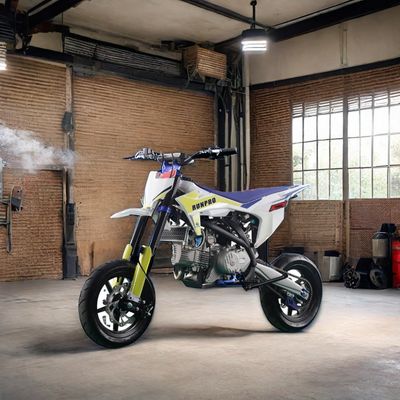 Максимальная нагрузка 150кг Супермотор 190cc Газовый Грязный Велосипед Мотор 12'12' На дороге Шины Газовый Мотоцикл для взрослых