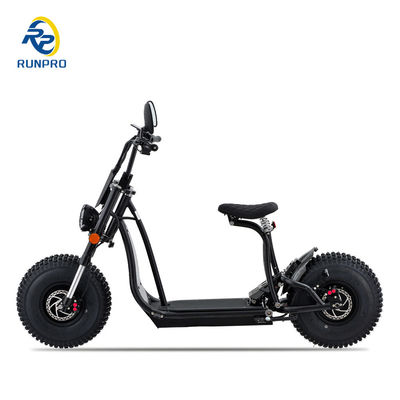 ЕЭК COC Одобрение 1500W 2*1500W 60V Fat Tire Electric Scooter Citycoco для городских поездок