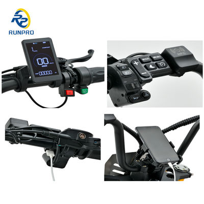 ЕЭК COC Одобрение 1500W 2*1500W 60V Fat Tire Electric Scooter Citycoco для городских поездок
