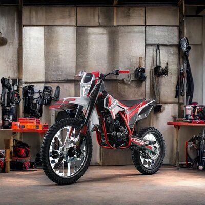 250cc внедорожный 4-тактный бензиновый мотоцикл мотокросса с электрическим стартом и дисковым тормозом