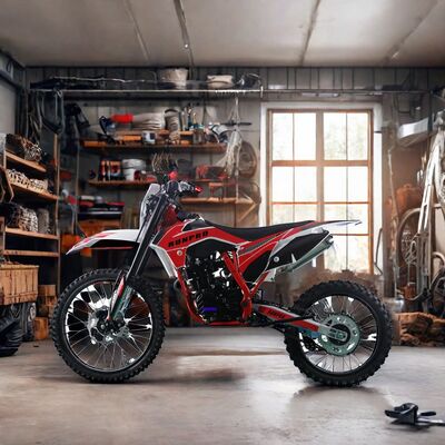 250cc внедорожный 4-тактный бензиновый мотоцикл мотокросса с электрическим стартом и дисковым тормозом