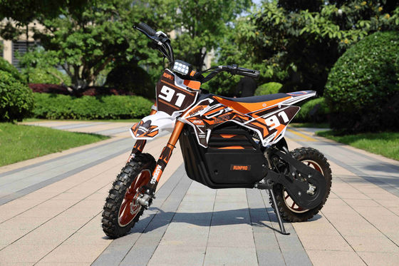 Сертификат CE 2024 Мотоциклы для внедорожников RunPro 1000W36V Электрический мотоцикл для детей