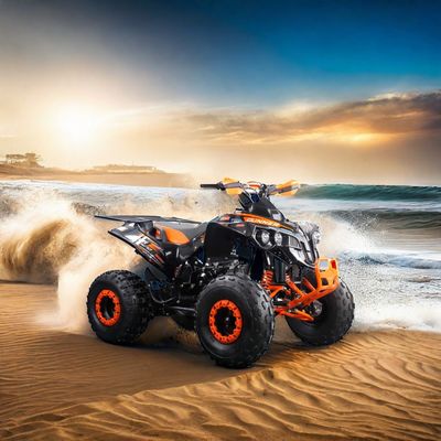 Сертификат CE 125cc 150cc Мощный бензиновый квадроцикл ATV 4-колесный с хорошей подвеской