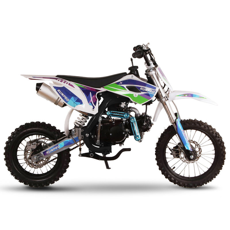 Ручная коробка передач 110cc 125cc Бензиновый двигатель Детские газовые грязные велосипеды для скоростных приключений