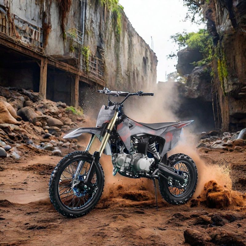 Электрический старт 110CC 125CC 4-тактный DIRT BIKE Мотоцикл для взрослых и детей