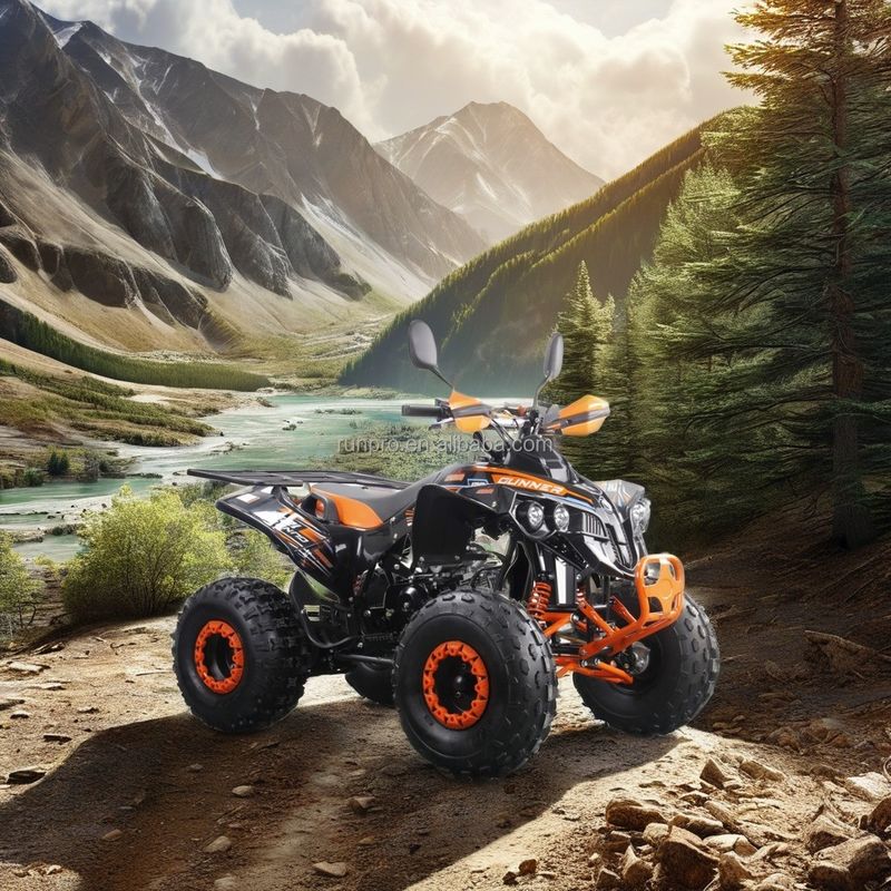 2024 Direct 125CC 2WD ATVs Автоматическая трансмиссия вал привода 4-тактный Quad Bike топливный газ