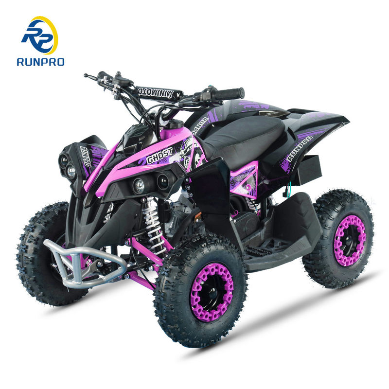 2024 RUNPRO 49cc ATV для детей Side-by-Side 4 колеса 6 дюймов шины 2 удара 50cc квадроциклы