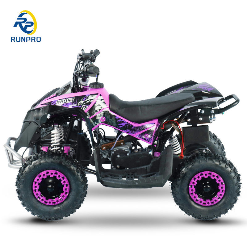 Детские электрические квадроциклы 49cc 50cc 4-колесные бензиновые мини квадроциклы с ручным пластмассовым управлением